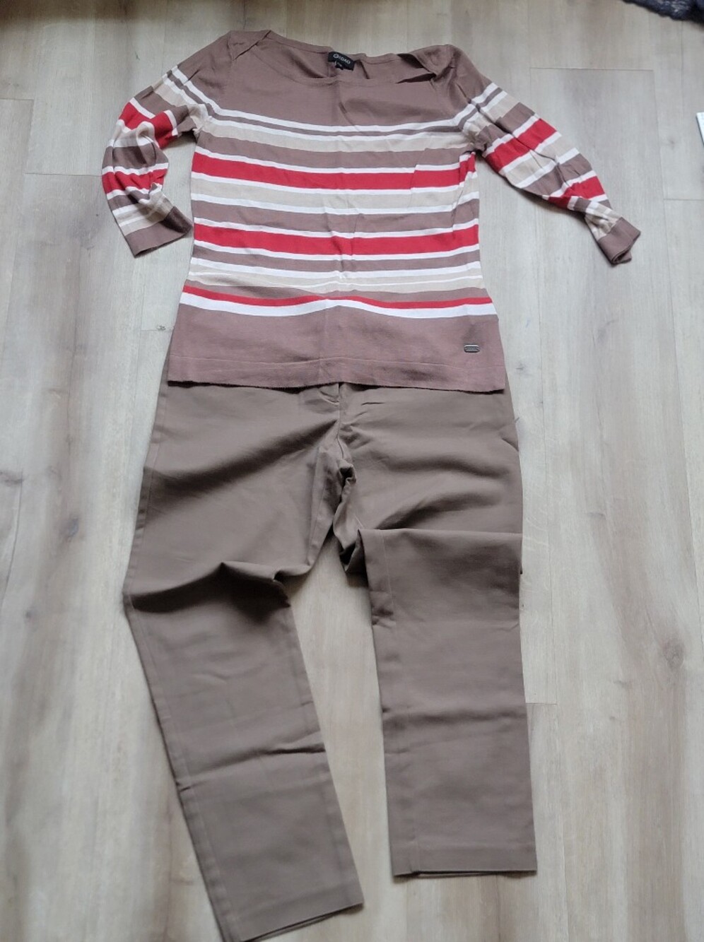 Van Heusen Studio Brown Casual Pants